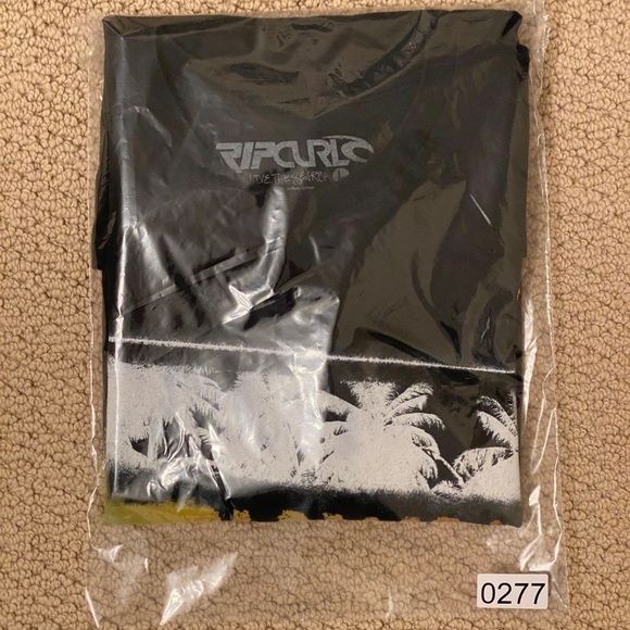 RIP CURL Hawaii Short Sleeve Men Graphic Tee Shirt Men L Large - Picture 6 of 6